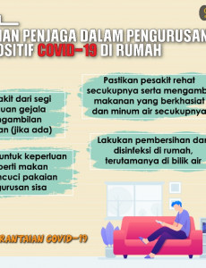 Peranan Penjaga Dalam Pengurusan Kes Positif COVID-19 Di Rumah